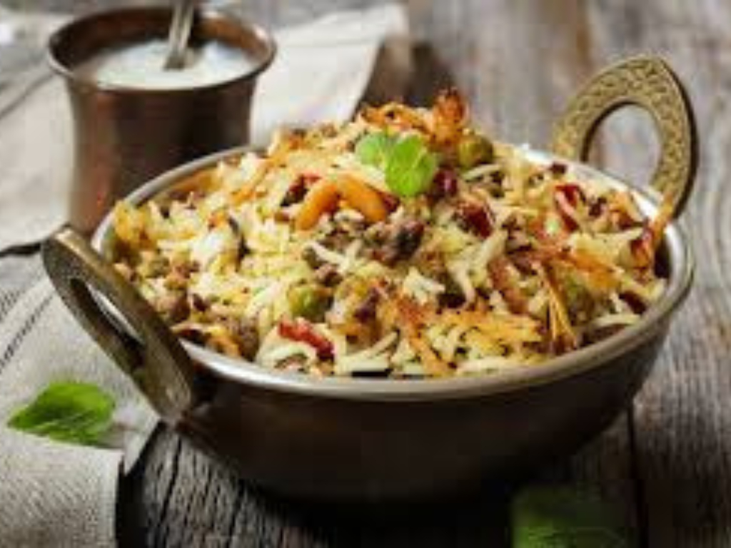 Mutton Kheema Biryani.