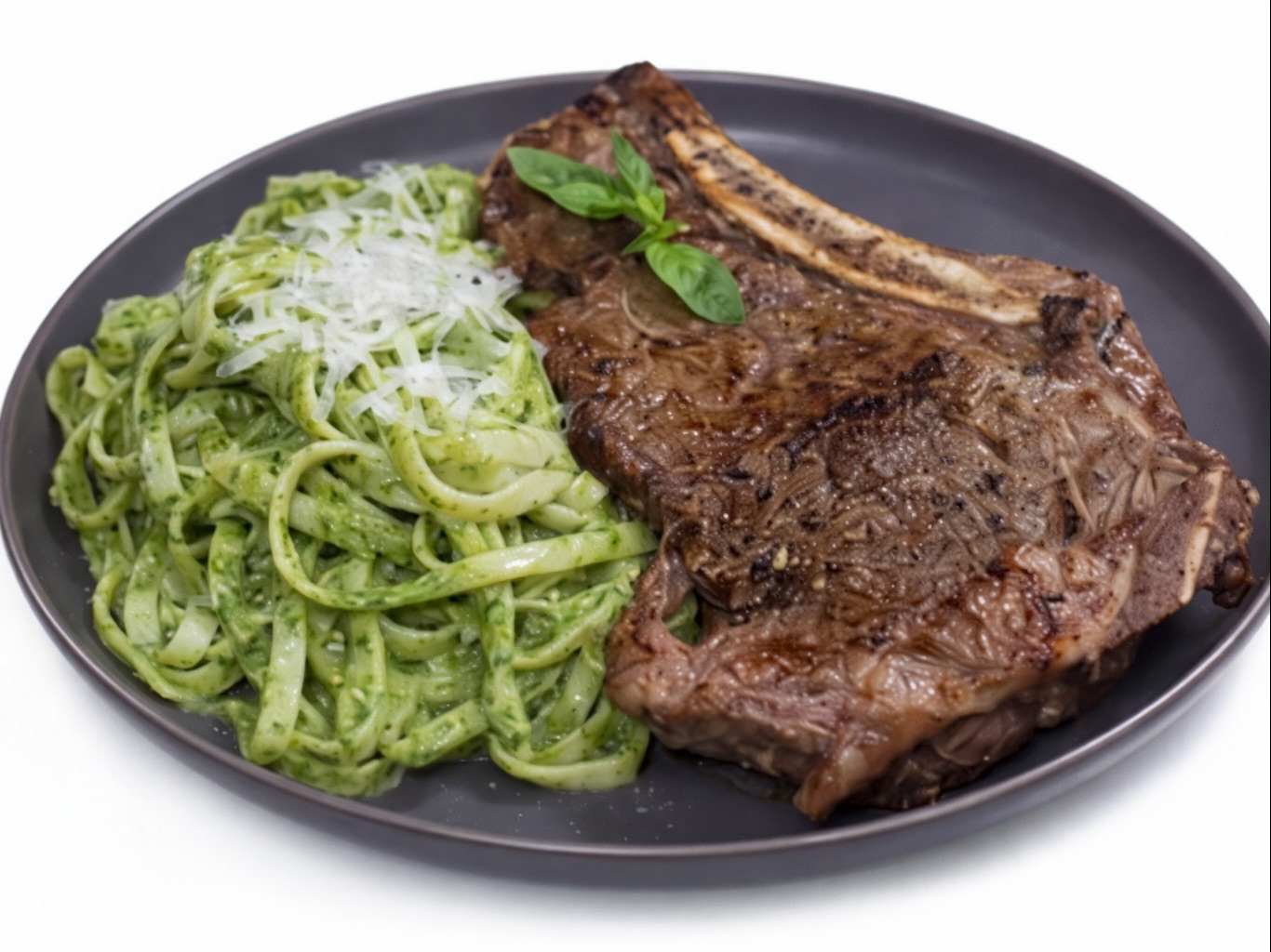 Tallarin Verde W/ Steak.