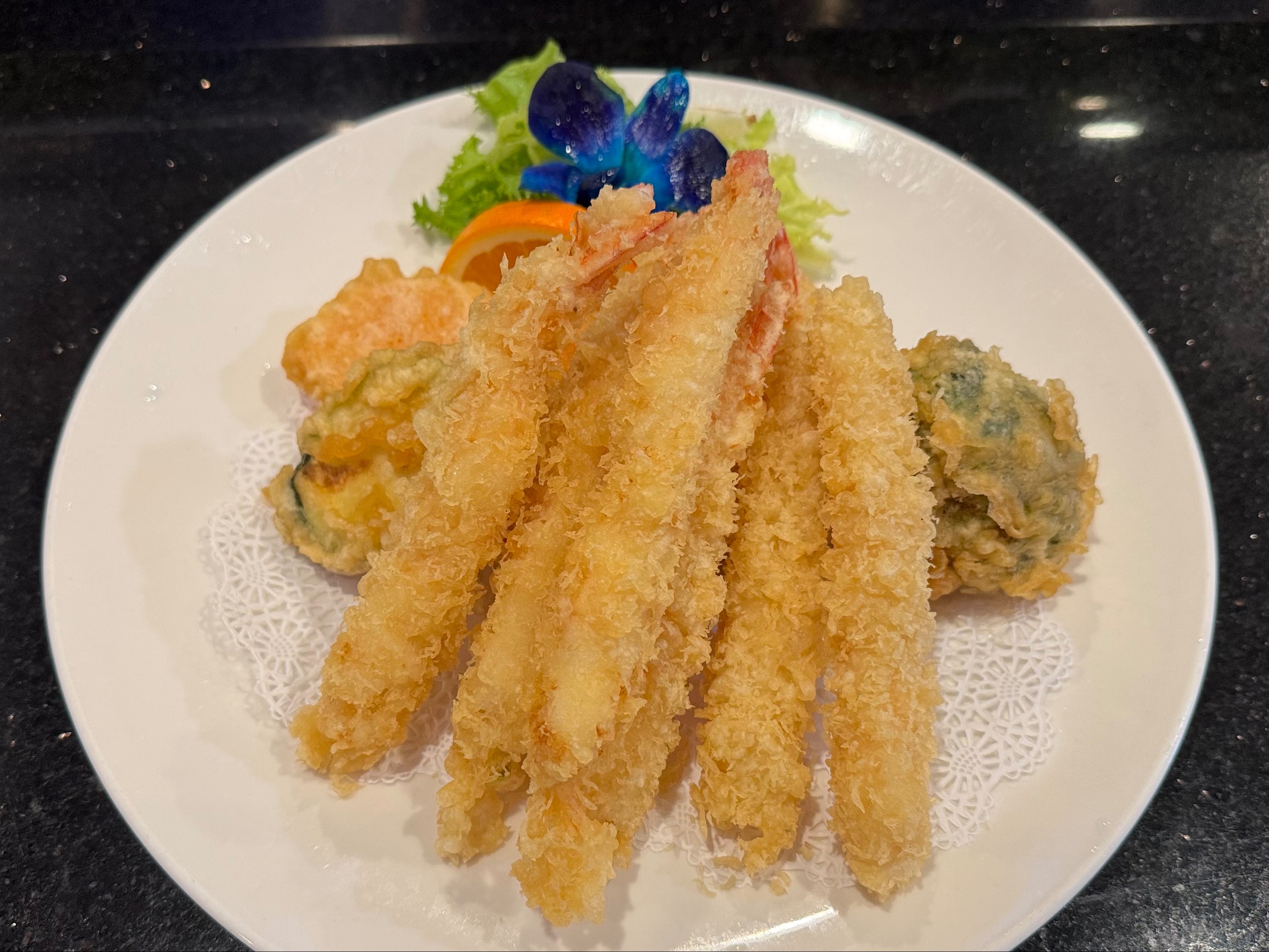 Shrimp & Vegetable Tempura (Dinner).