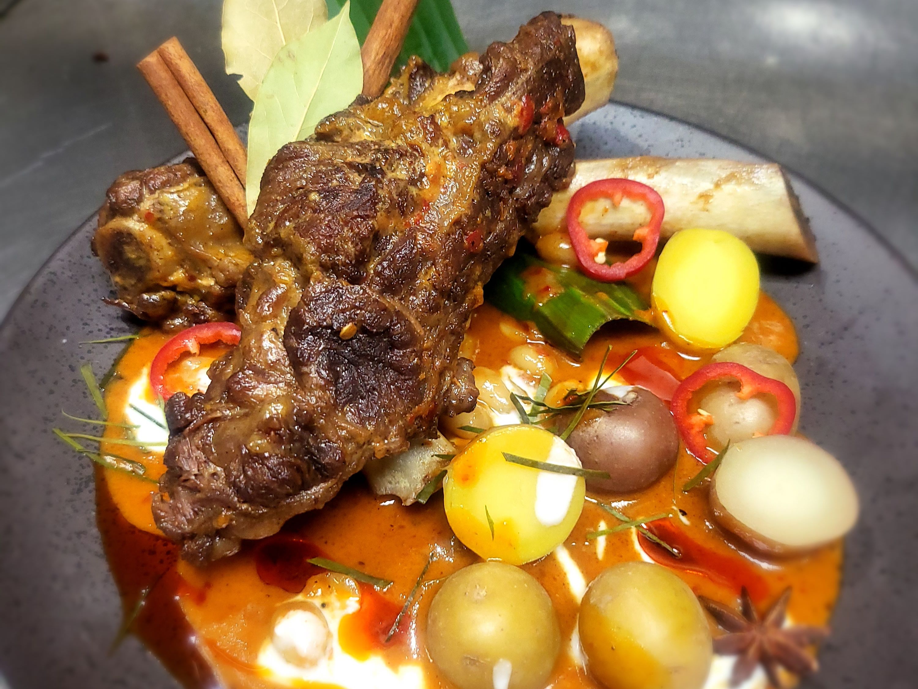 Braised Beef Short Ribs Mussaman Curry