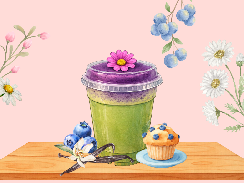 Blueberry Muffin Matcha Small.