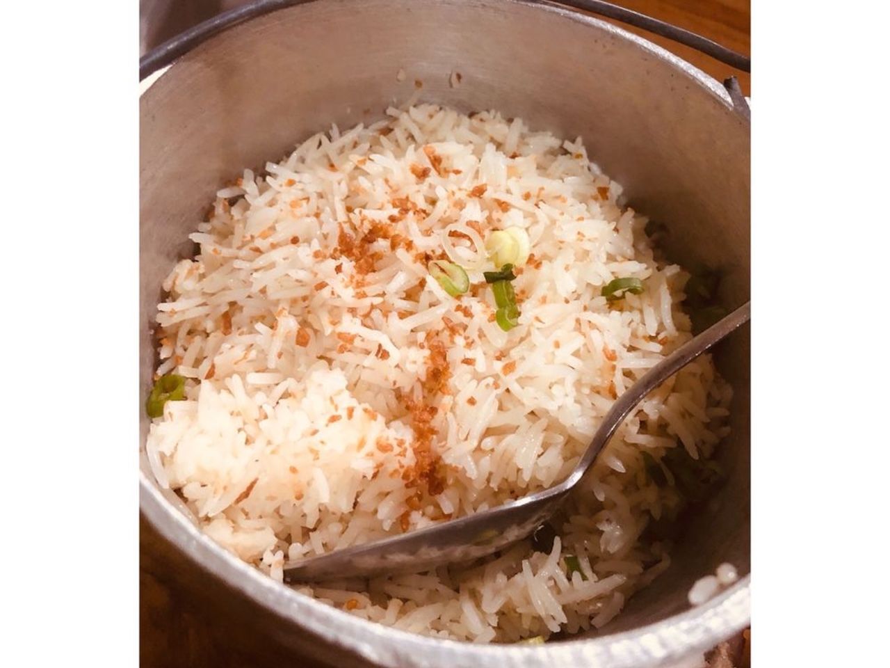 Garlic Fried Rice.