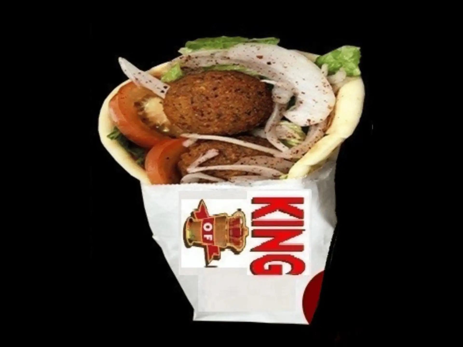 #8 Falafel Pita.