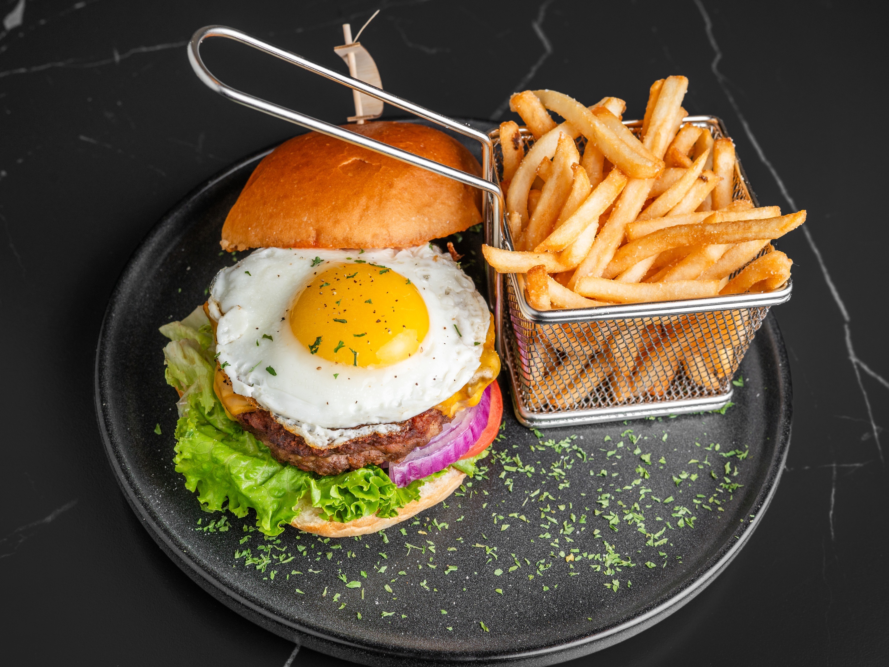 Drit Signature Burger.