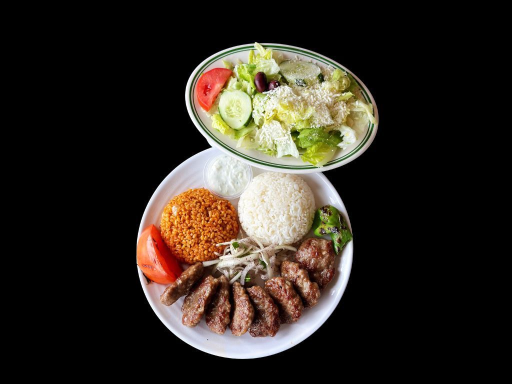 Kofte Kebab Dinner.