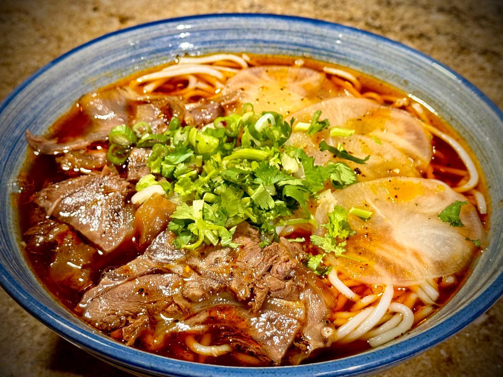 Nouilles de Riz au Boeuf