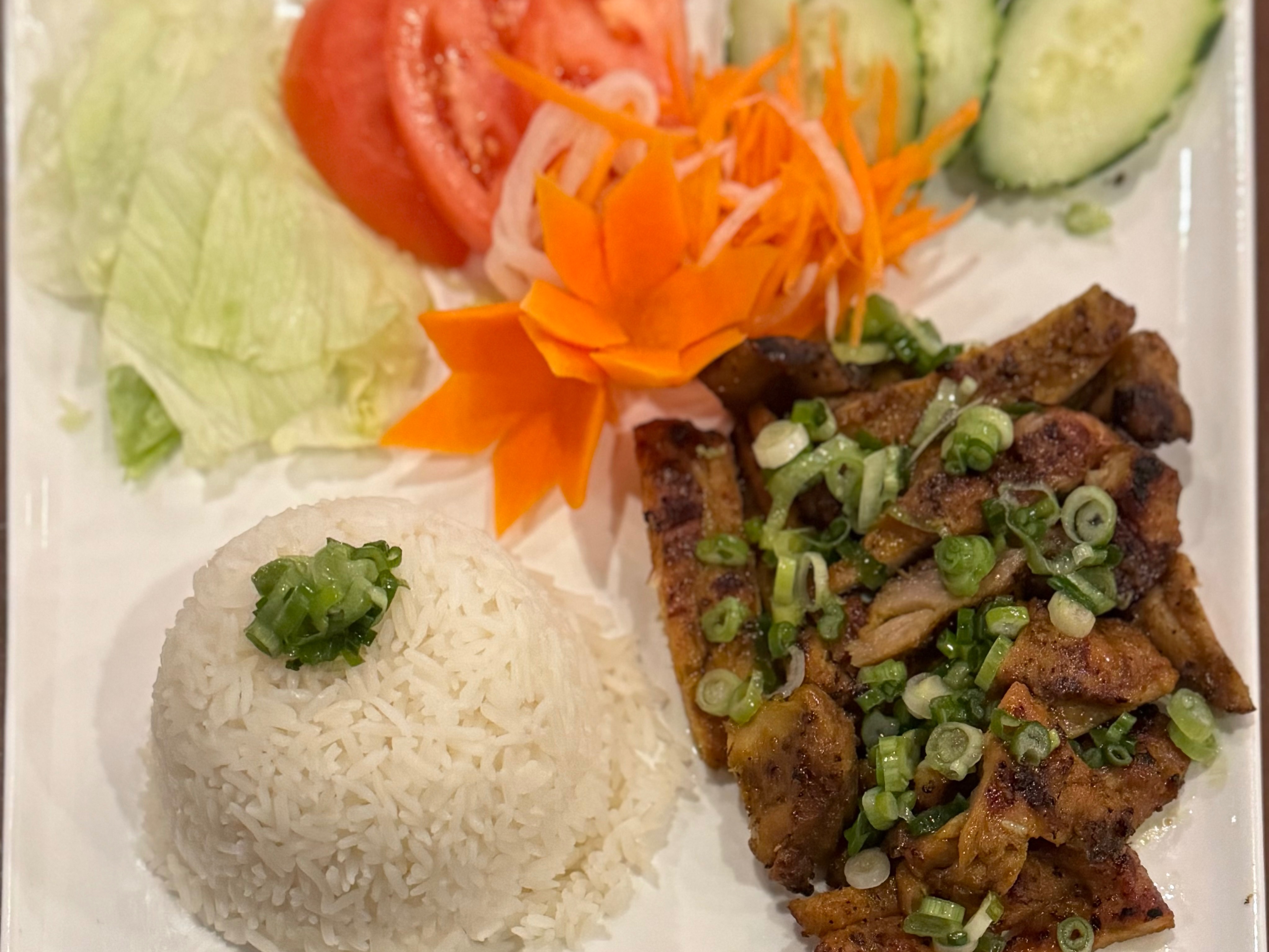 A5. Rice Plate - Grill Chicken.