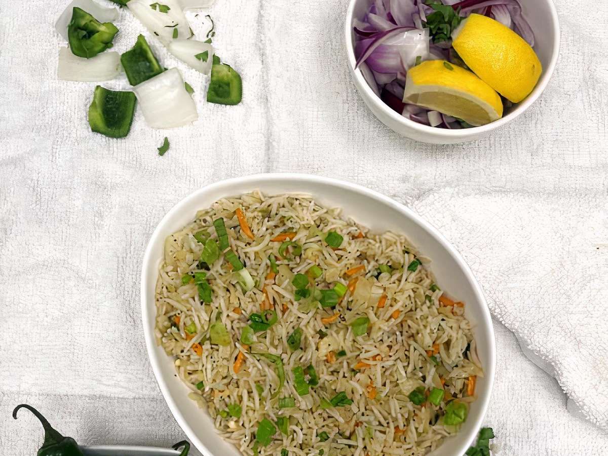 Veg Fried Rice.