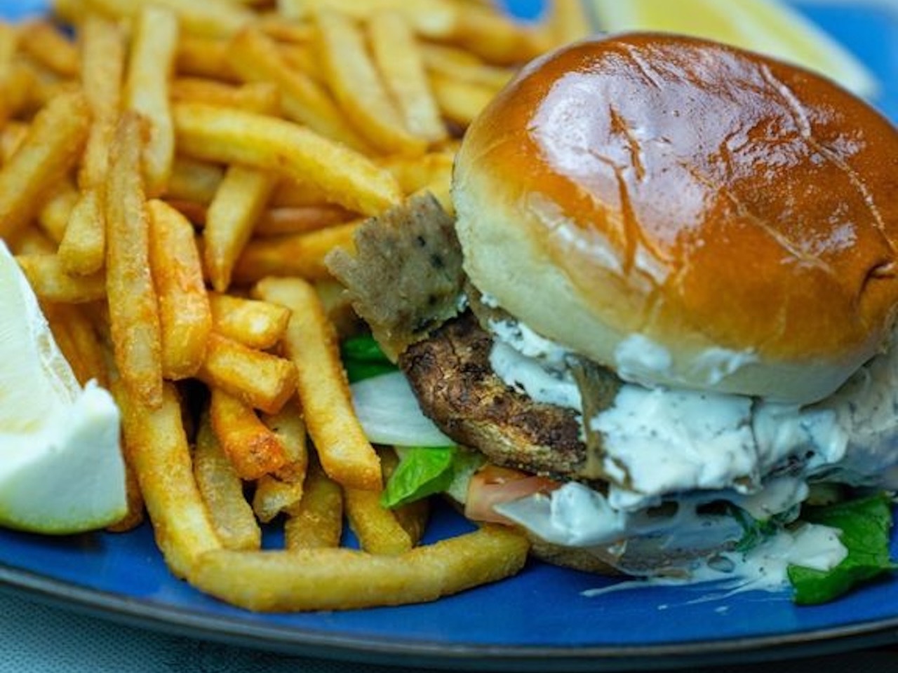 Greek Burger.