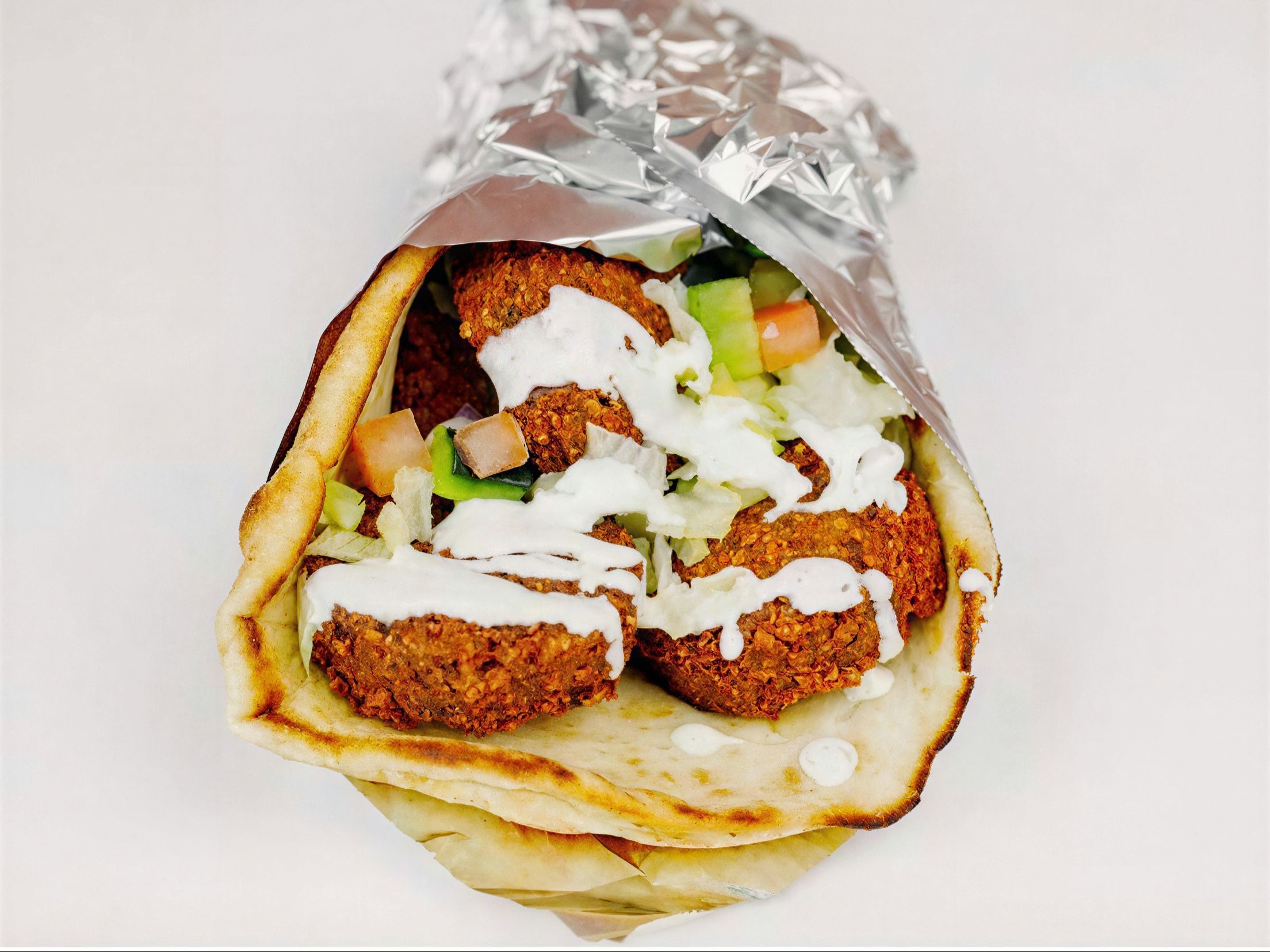 Falafel Gyro.