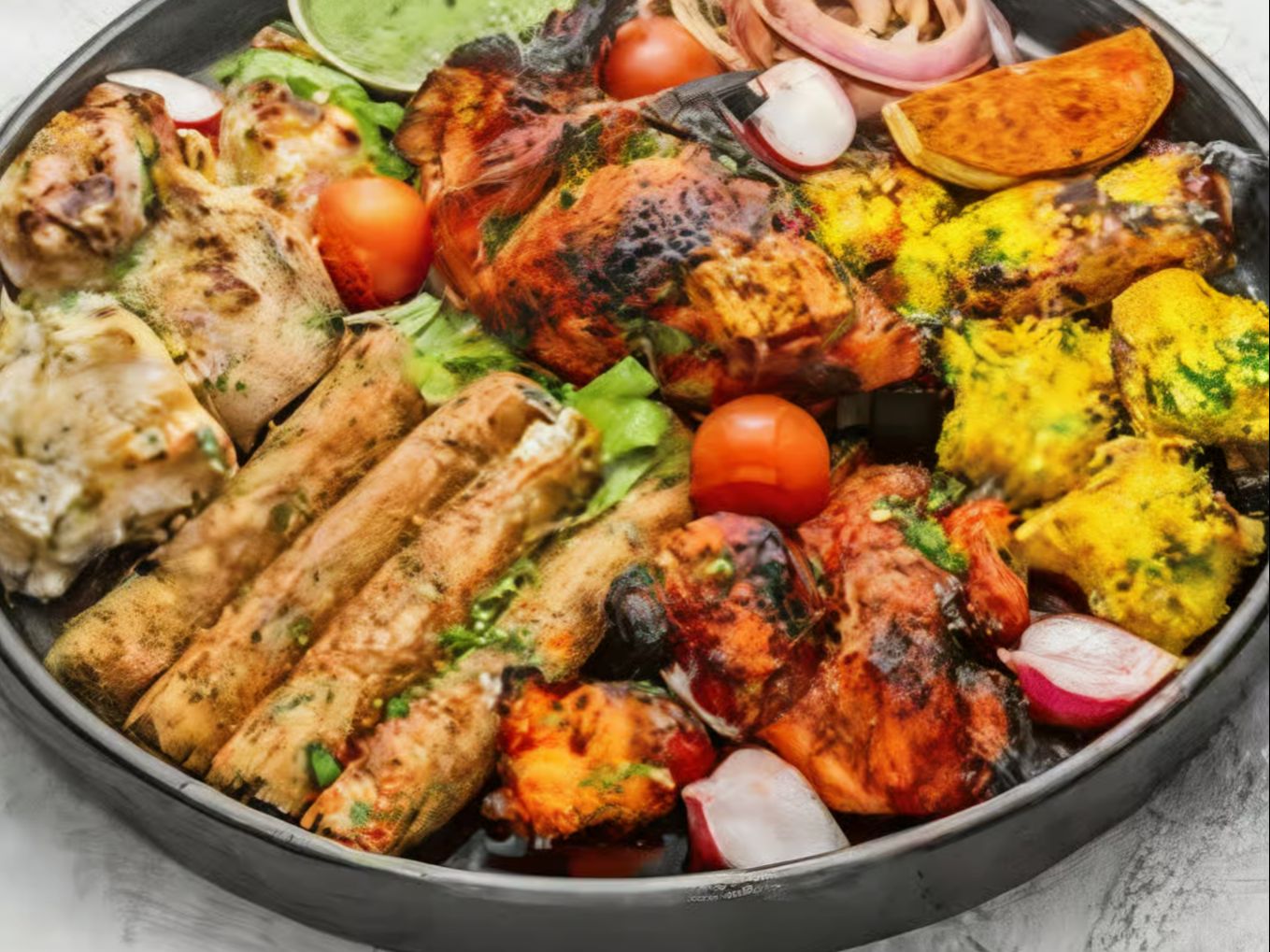 4. Tandoori Mixed Grill.