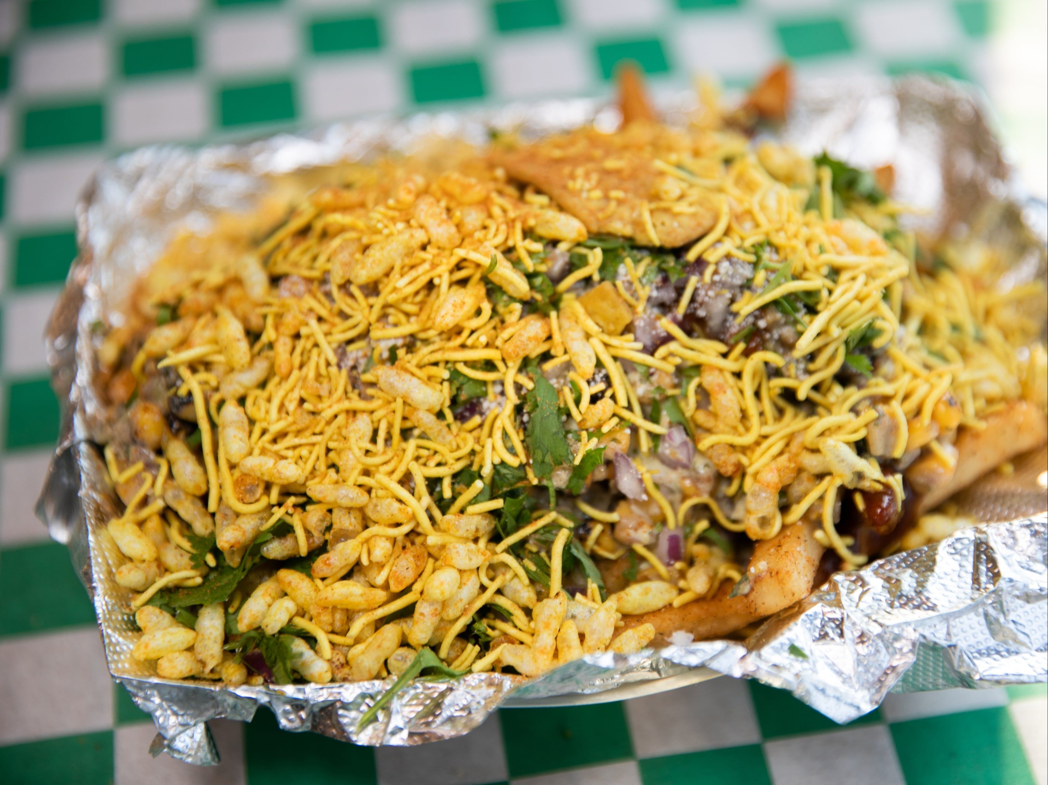 Loaded Fries Elotes Chaat
