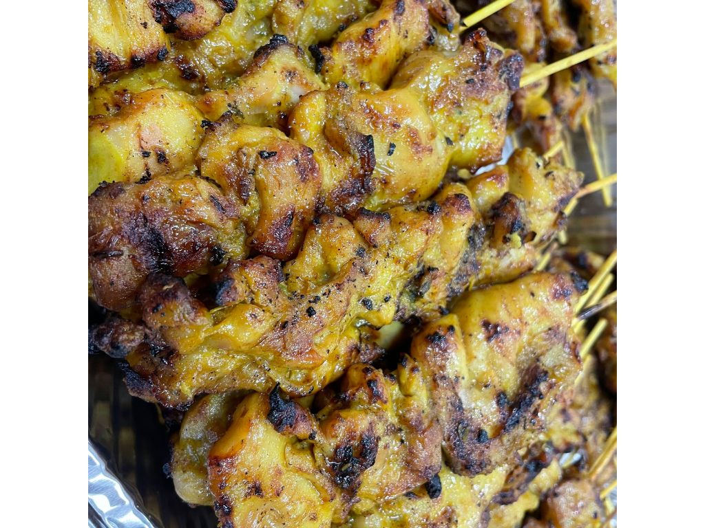 Chicken Skewers.