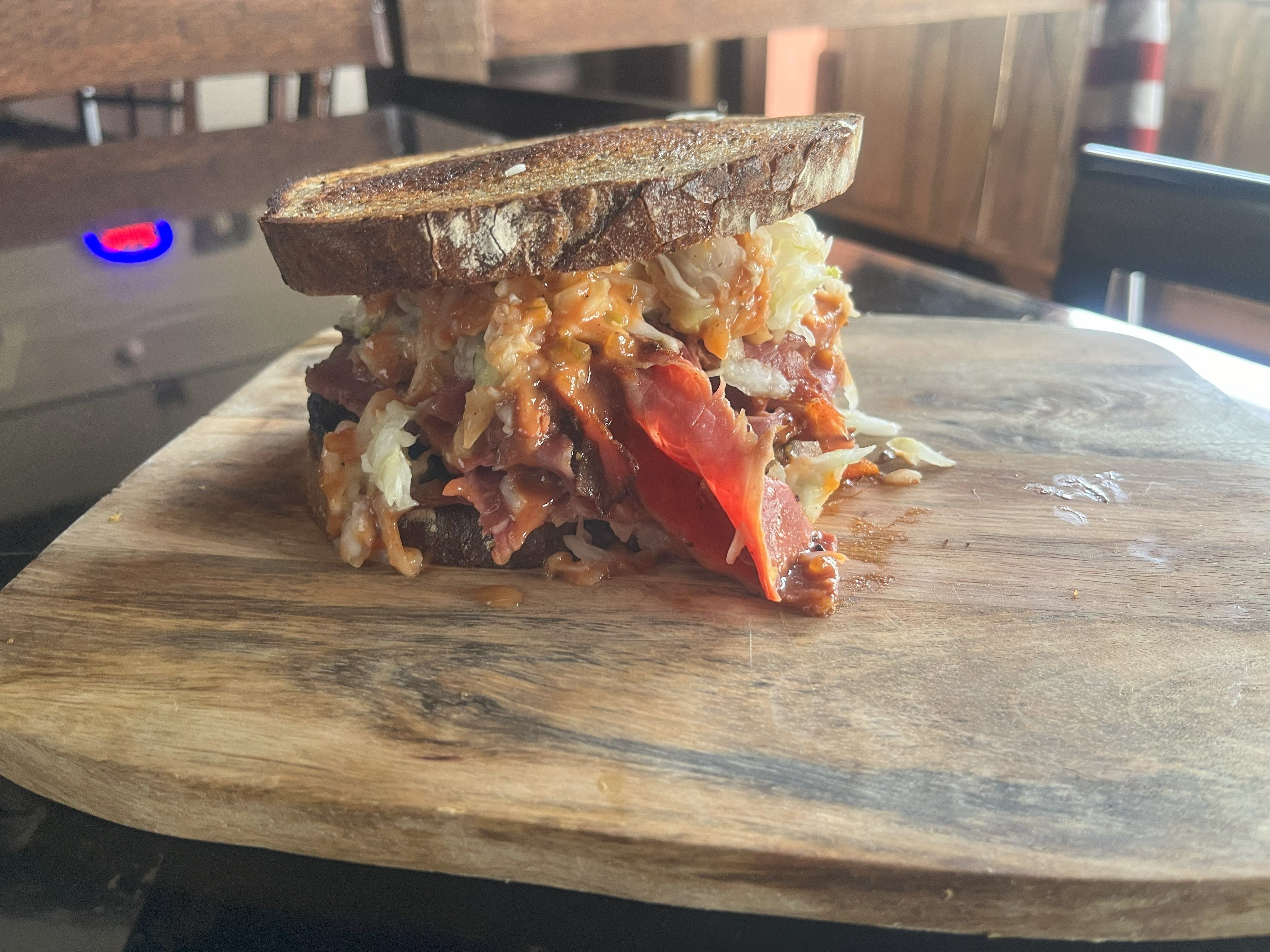 Massive Pastrami Sandwich