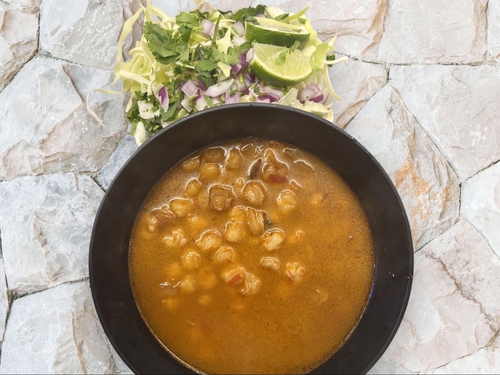 VEGAN POZOLE (SOUP).