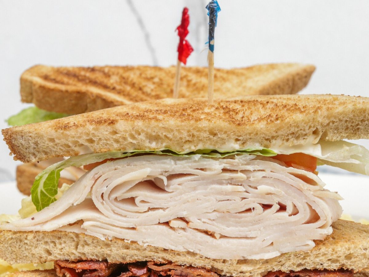 #46. Turkey Bacon BLT Sandwich.