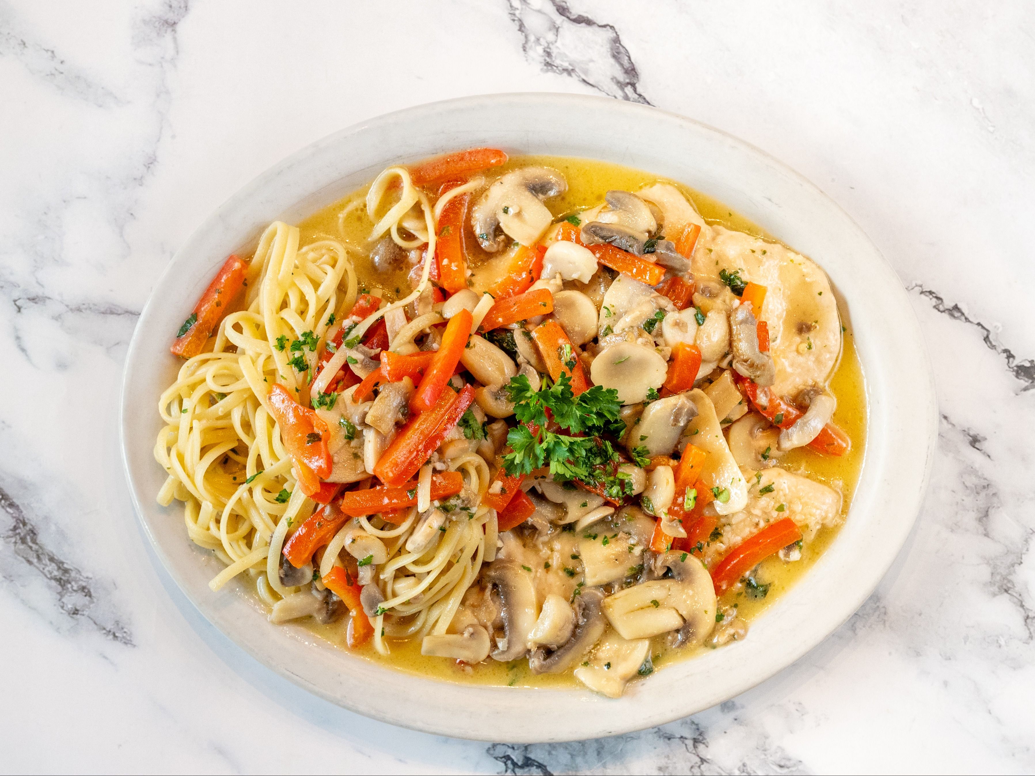 Chicken Pizzaiola.
