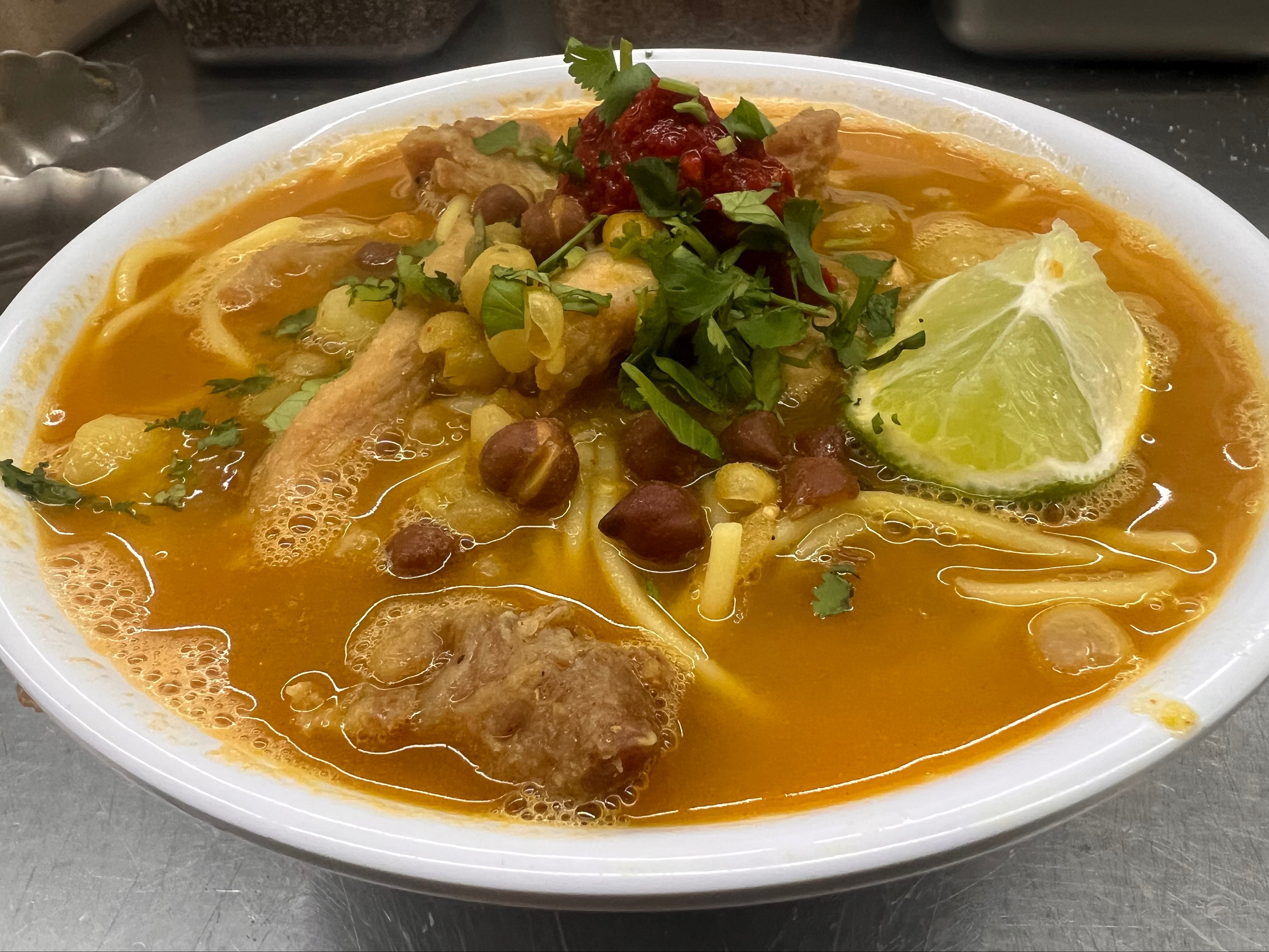 Chicken Thukpa (Nepali Style Ramen) (DF)(NF).