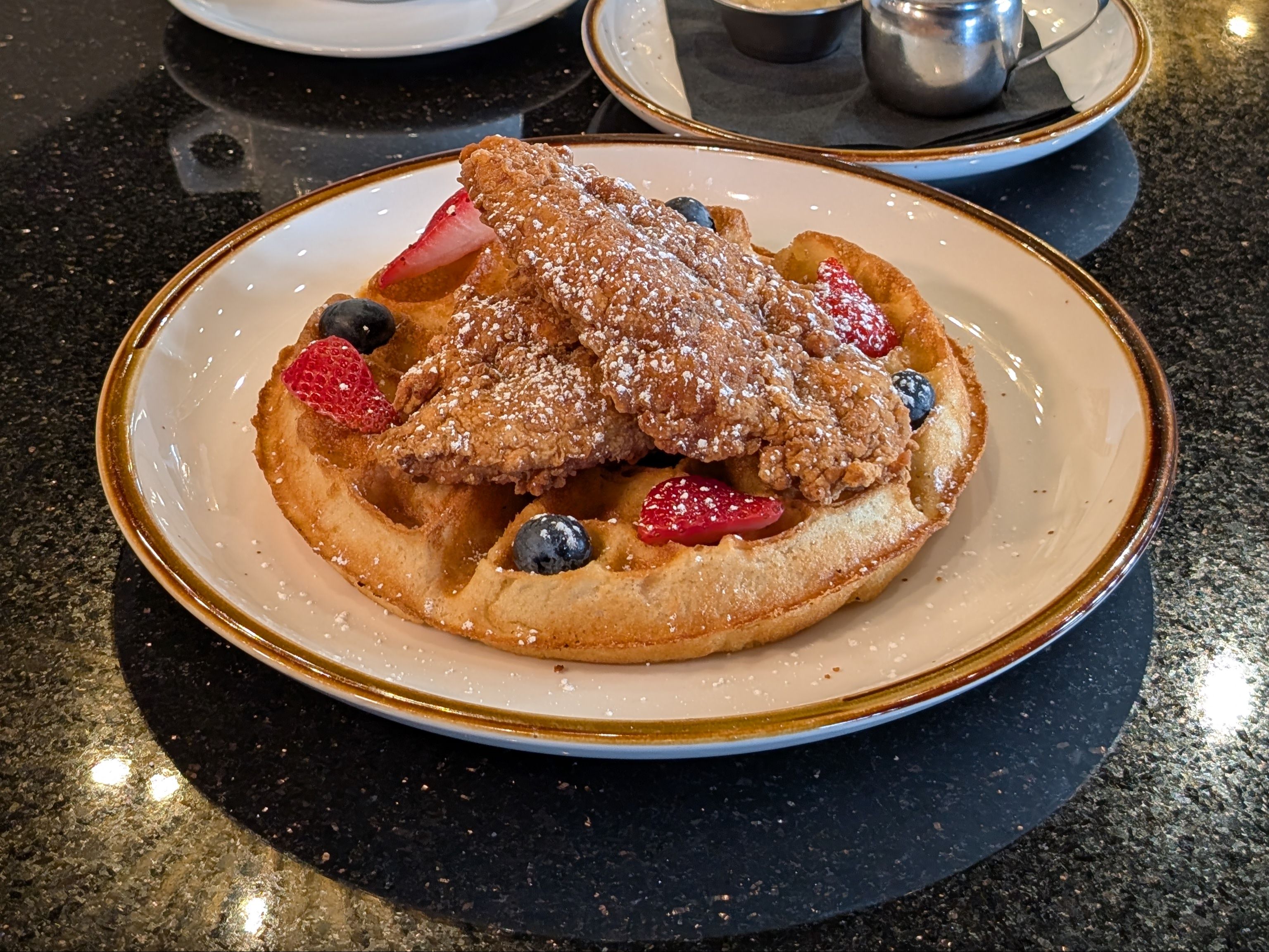 Chicken & Waffles.