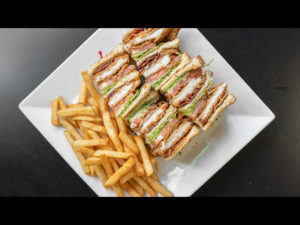 Grilled Chicken Club Sandwich