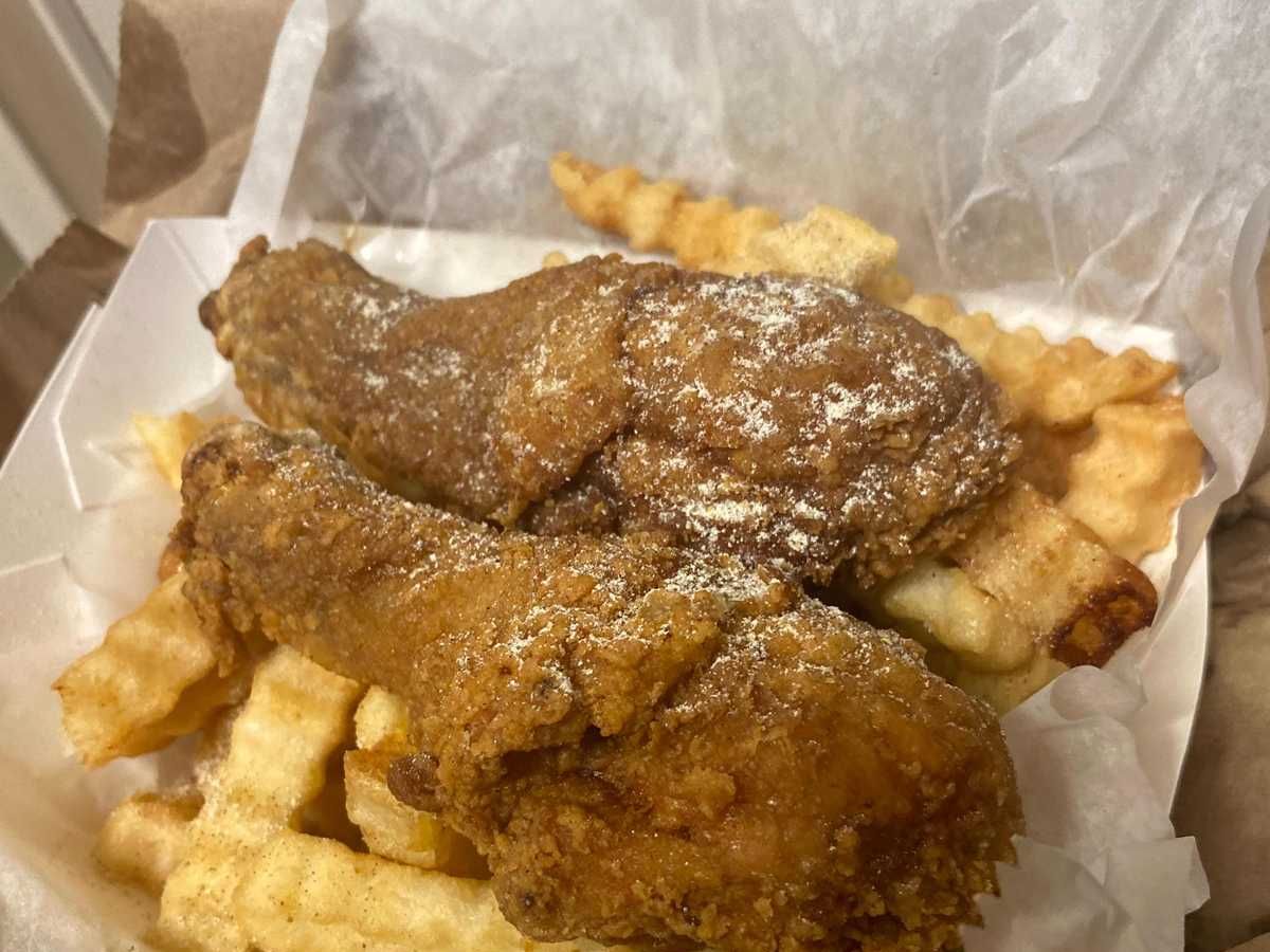 2 Legs & Fries.