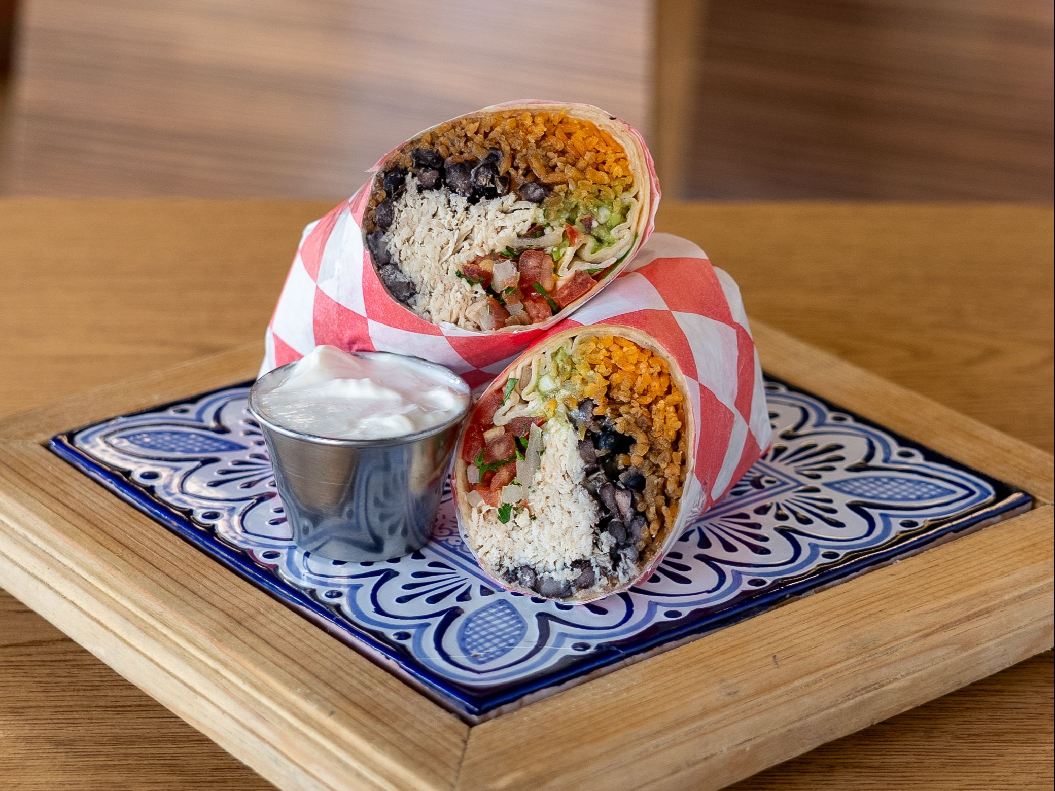 Grilled Chicken Burrito