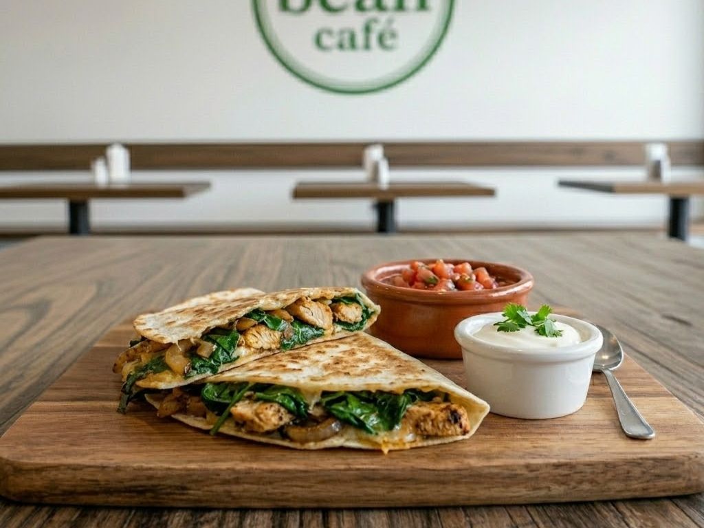 Spinach & Chicken Quesadilla