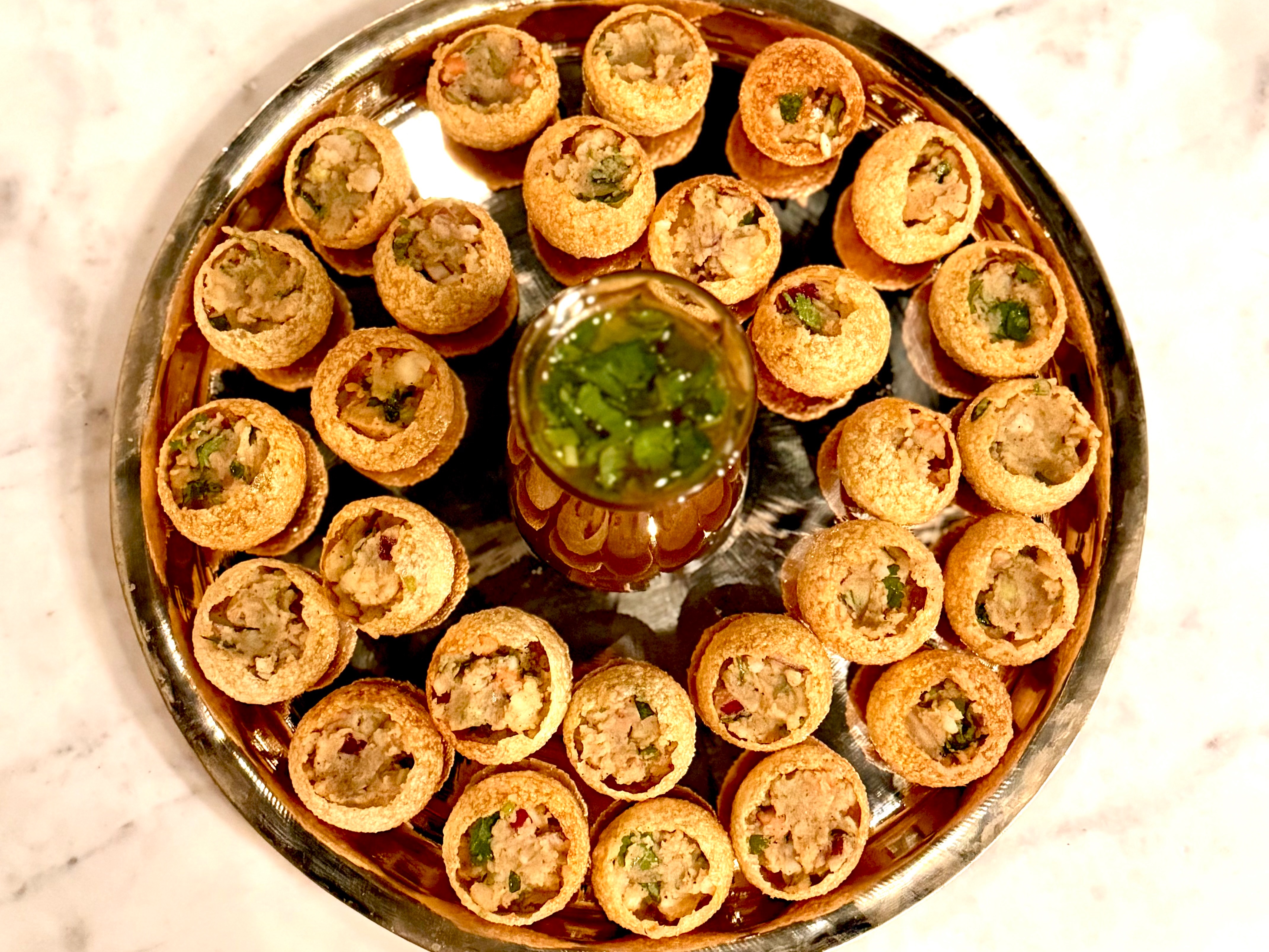 Pani Puri 20 Pieces.