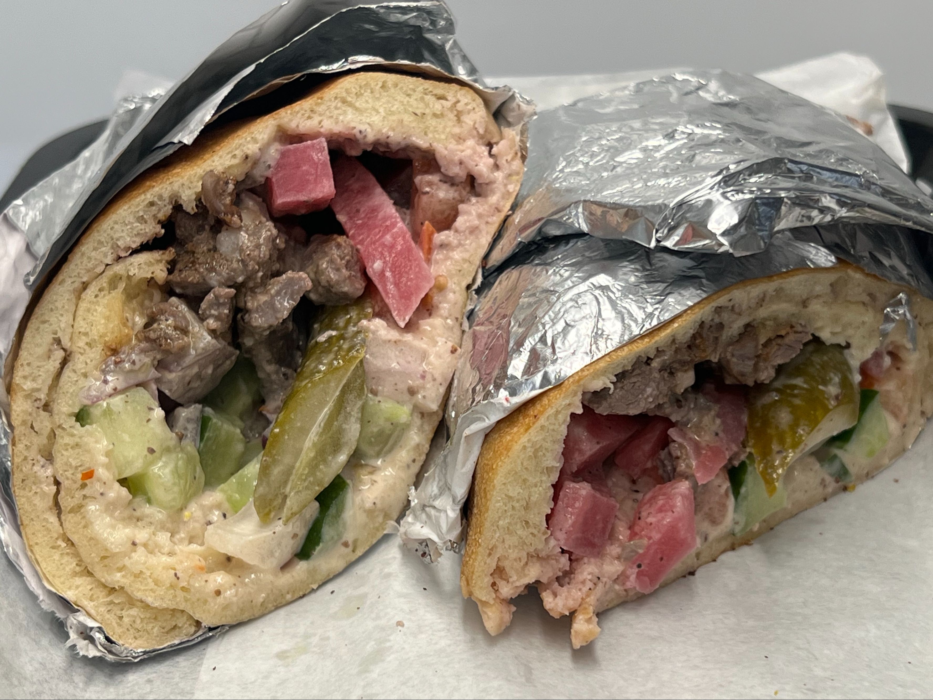 Beef Shawarma Sandwich