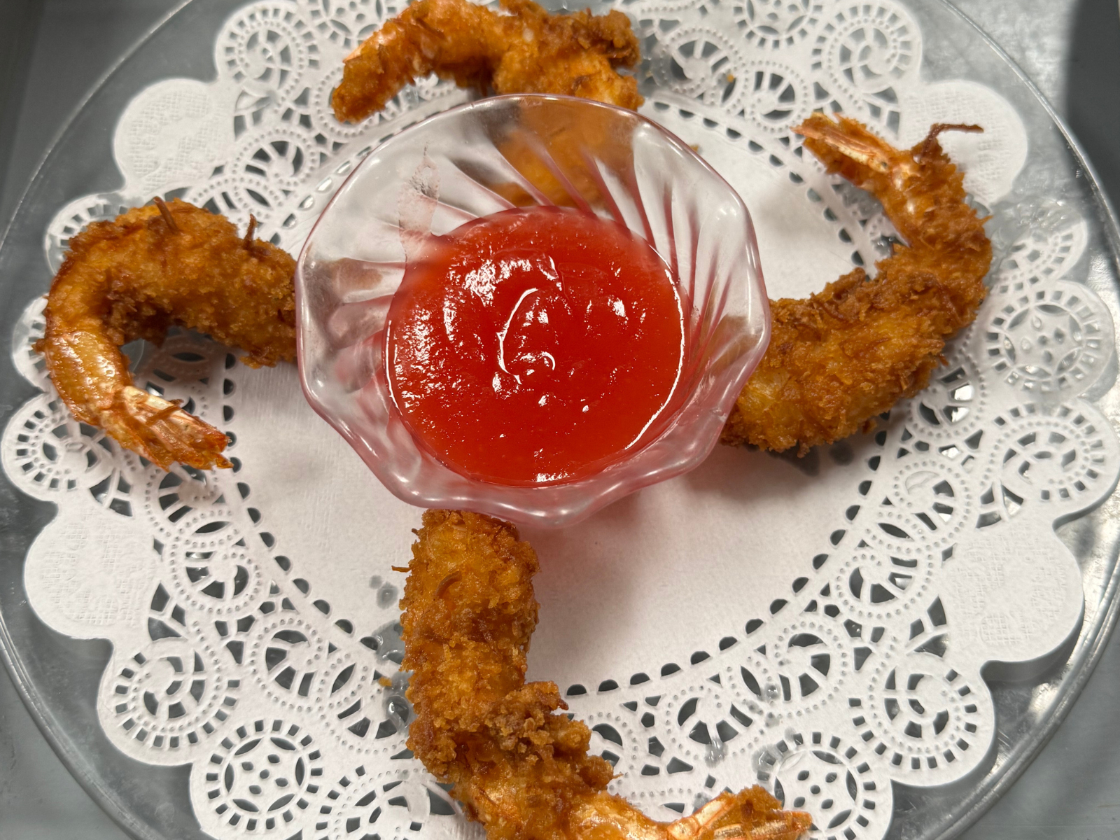 Coconut Prawns (4 pieces).