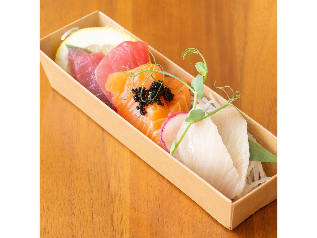 A. Sashimi Appetizer (6pcs).