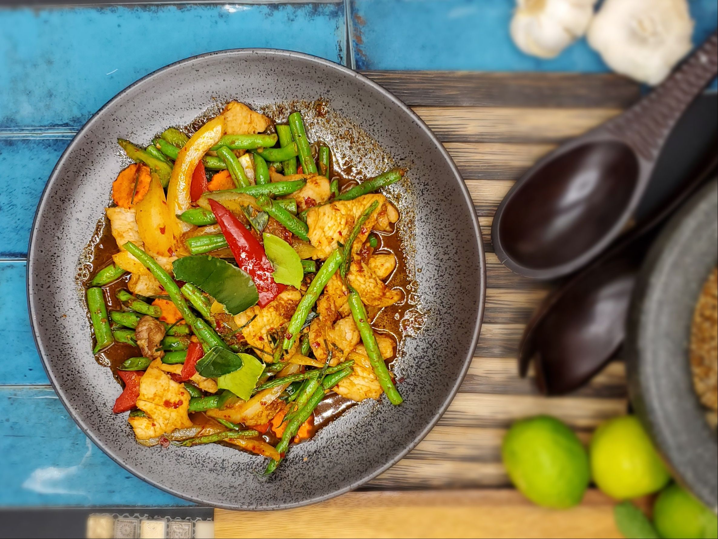 Spicy Green Bean (Pad Prik Khing).