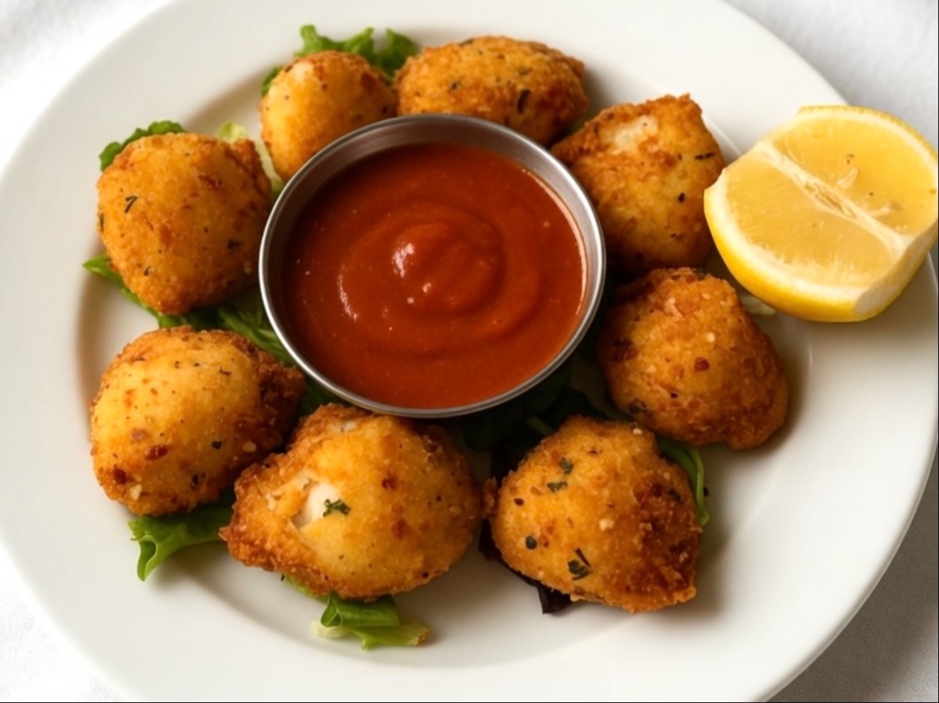 Fried Scallops.