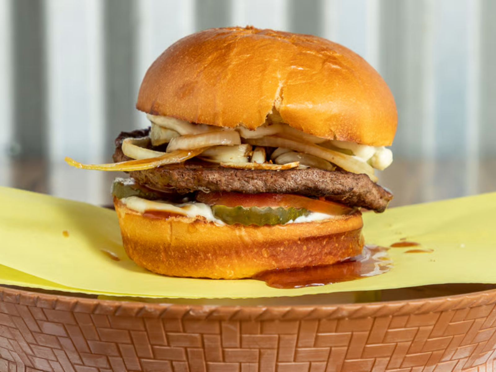 Honey Garlic Burger.