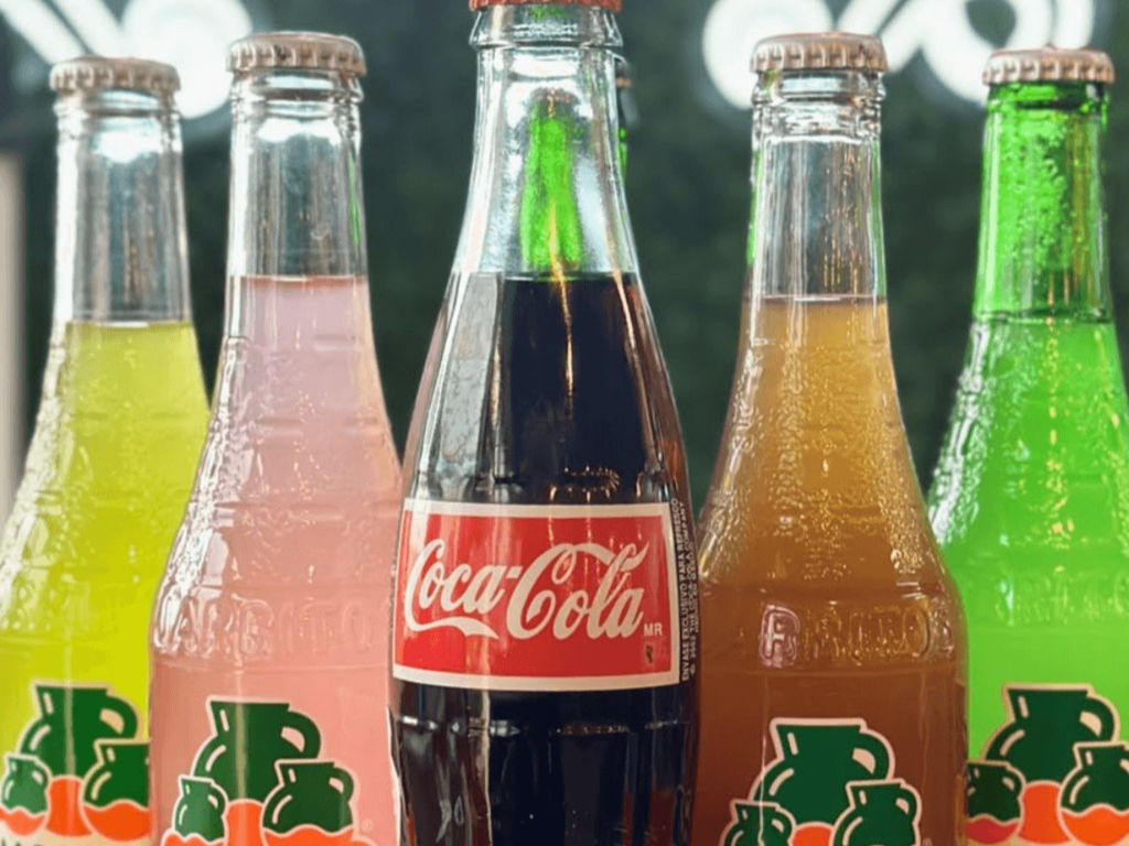 Bottled Mexicana Soda.