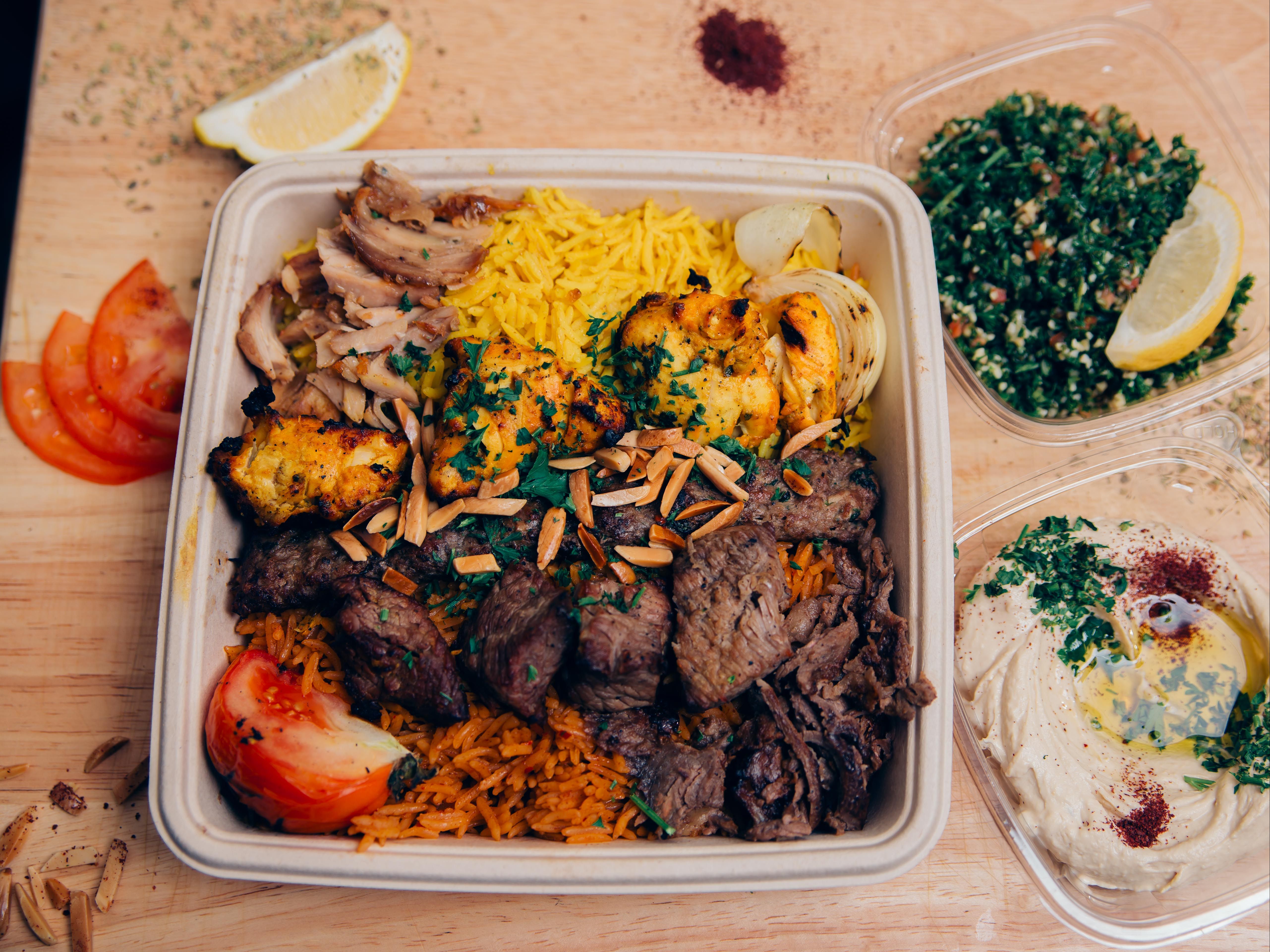 Mix Grill Entree.