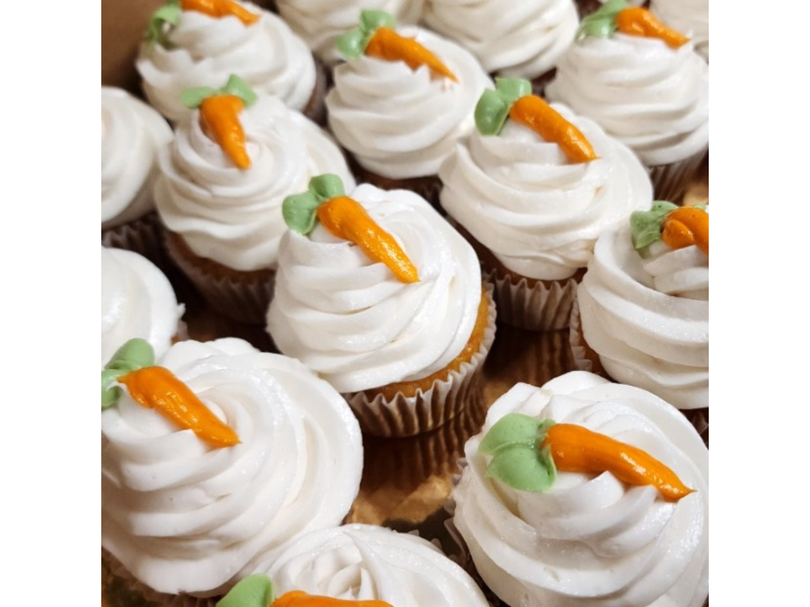 Carrot Cake Cupcake.