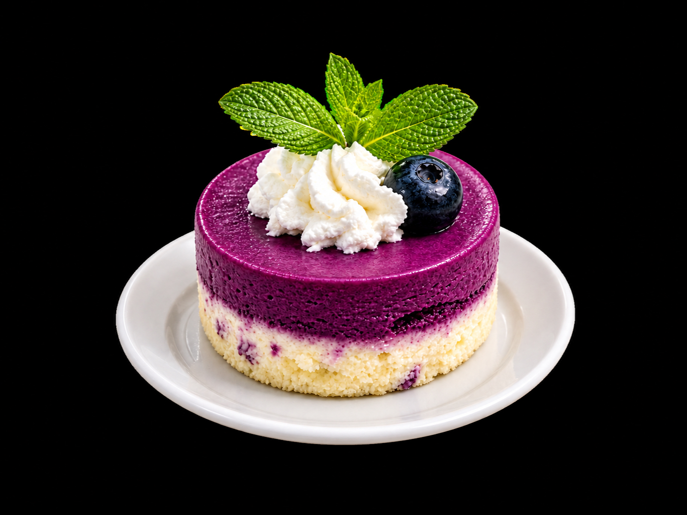 Ube Cheesecake.