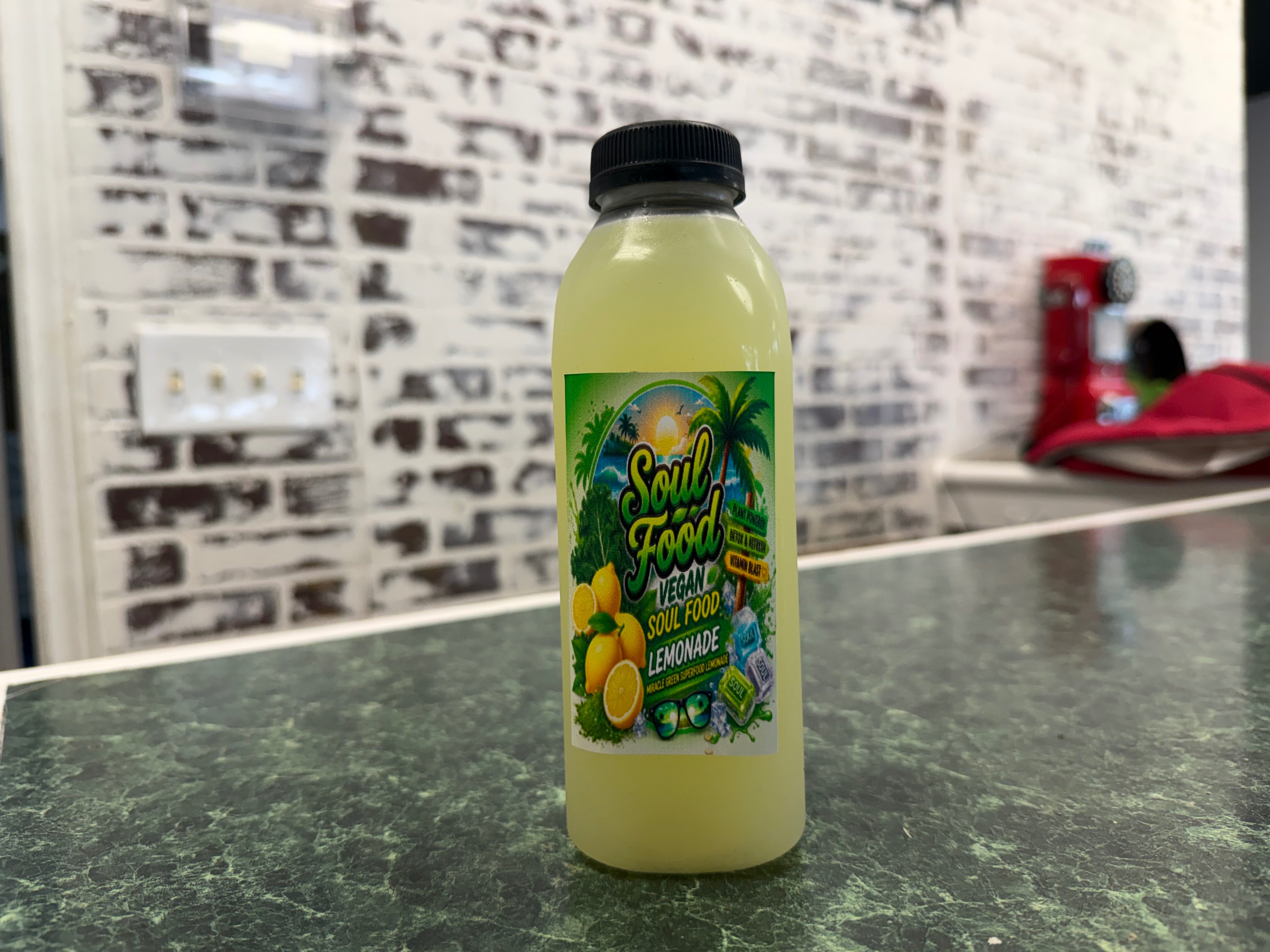 Miracle Green Superfood Lemonade.