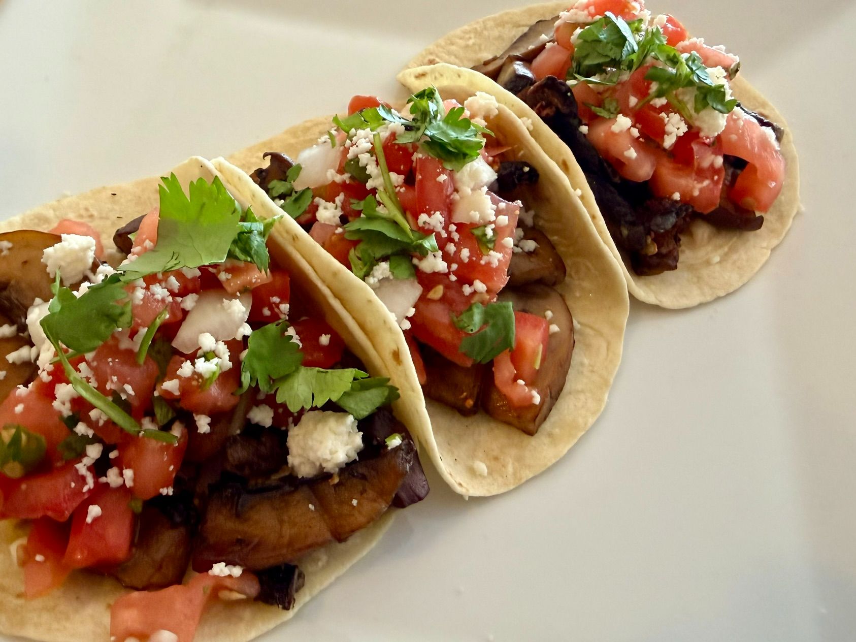 Street Spicy Portobello Taco.
