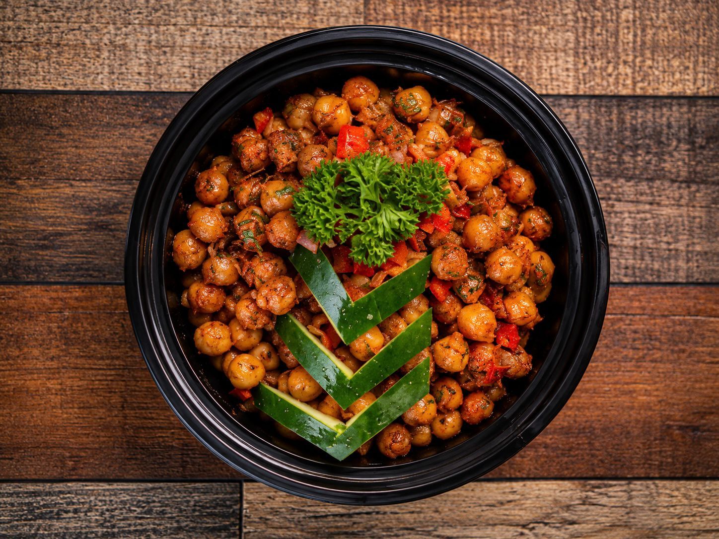 Chickpea Salad.