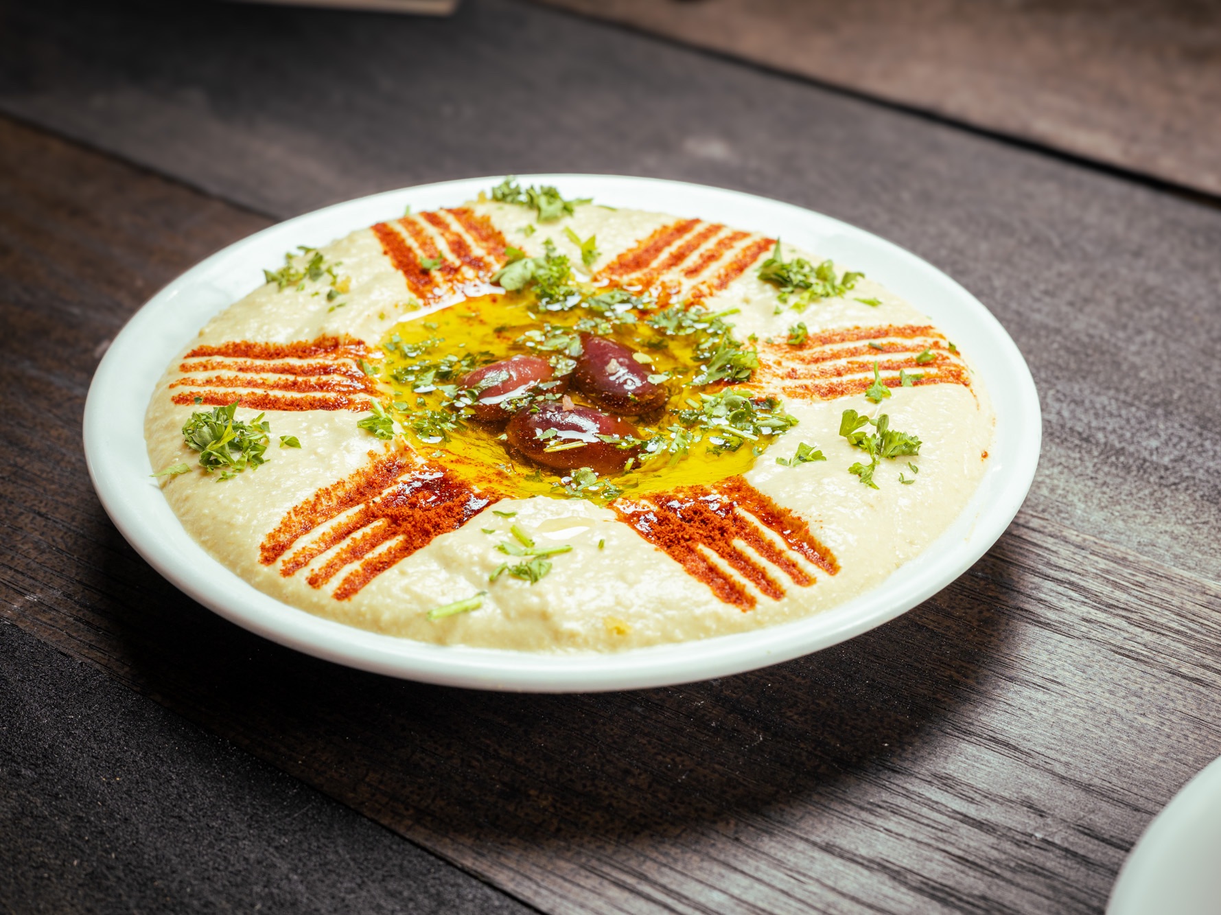 Hummus (V).