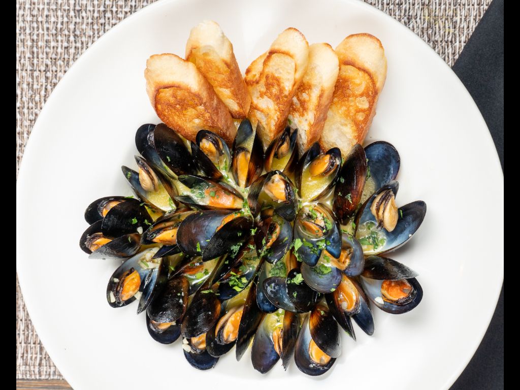 Mussels.