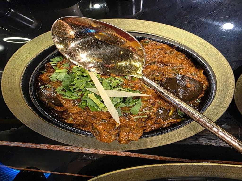 Tangy Eggplant Tray.