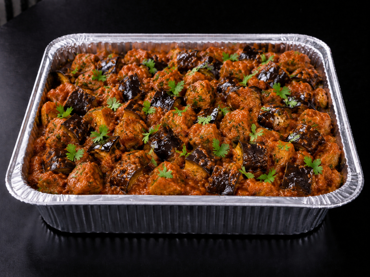 Tangy Eggplant Tray.