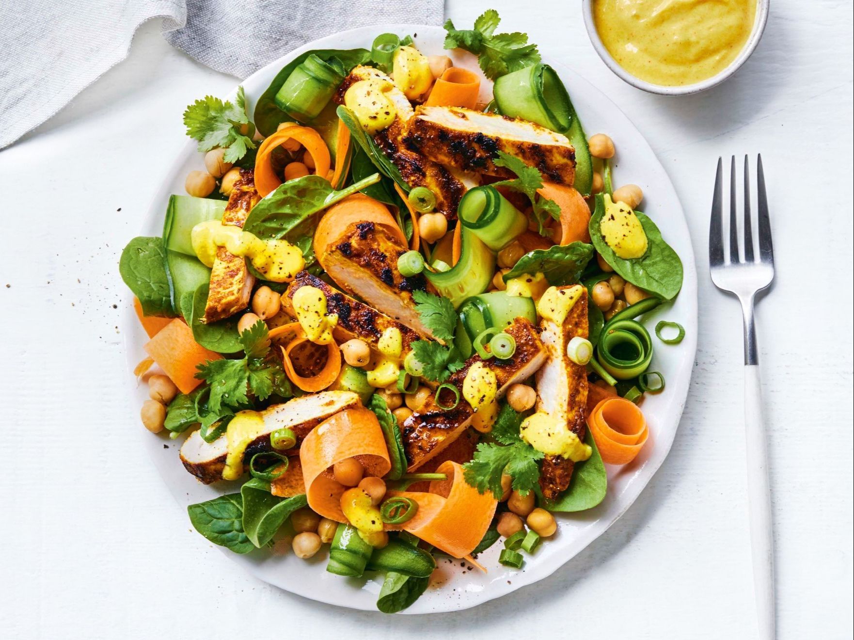 Chicken Tikka Salad.