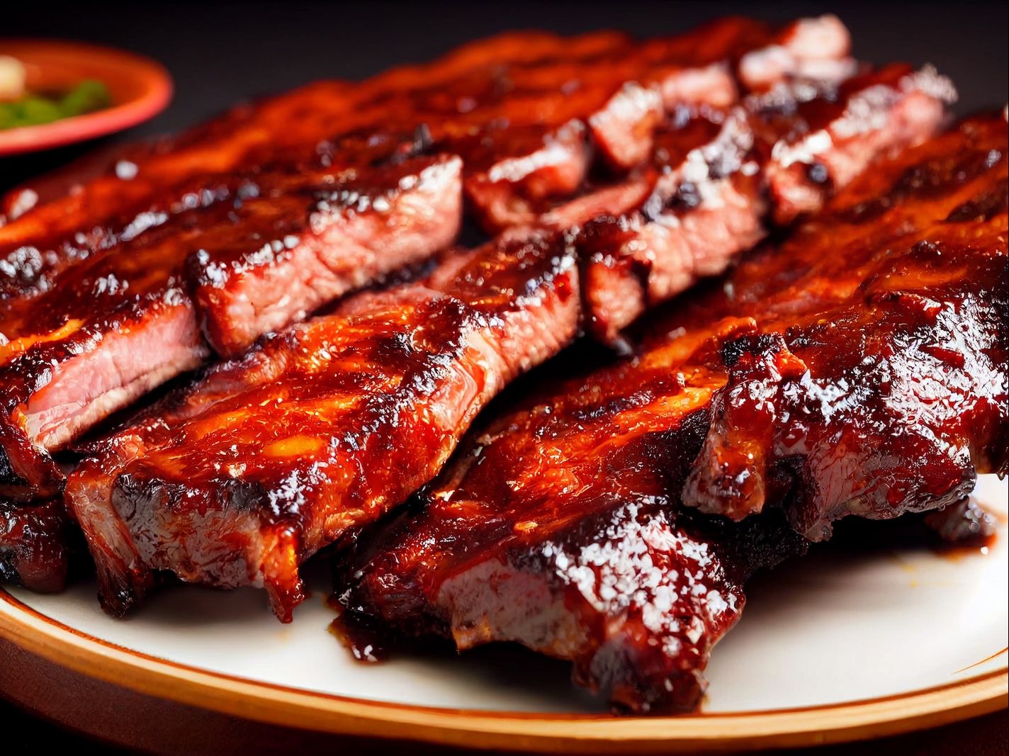 Brown Sugar Bourbon Beef Ribs.