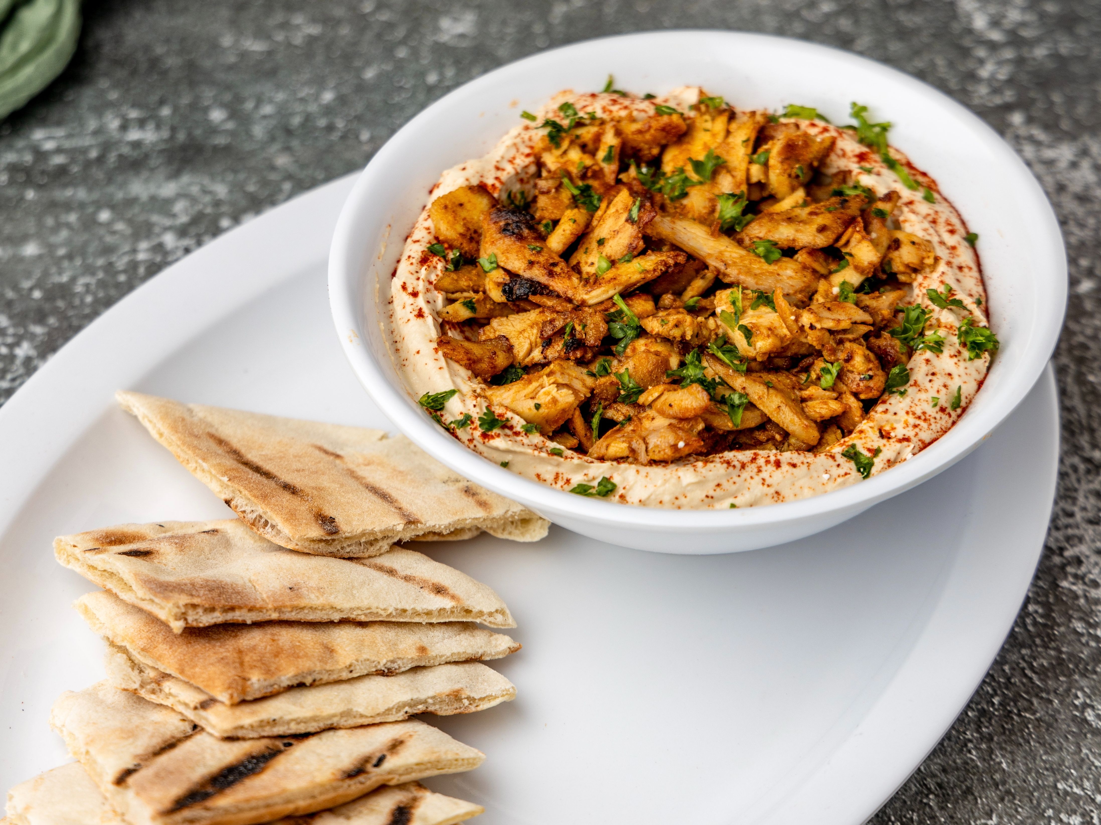 Hummus Shawarma.