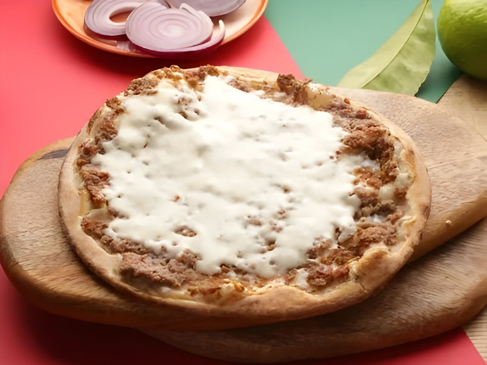 Beef With Cheese - Flatbread.