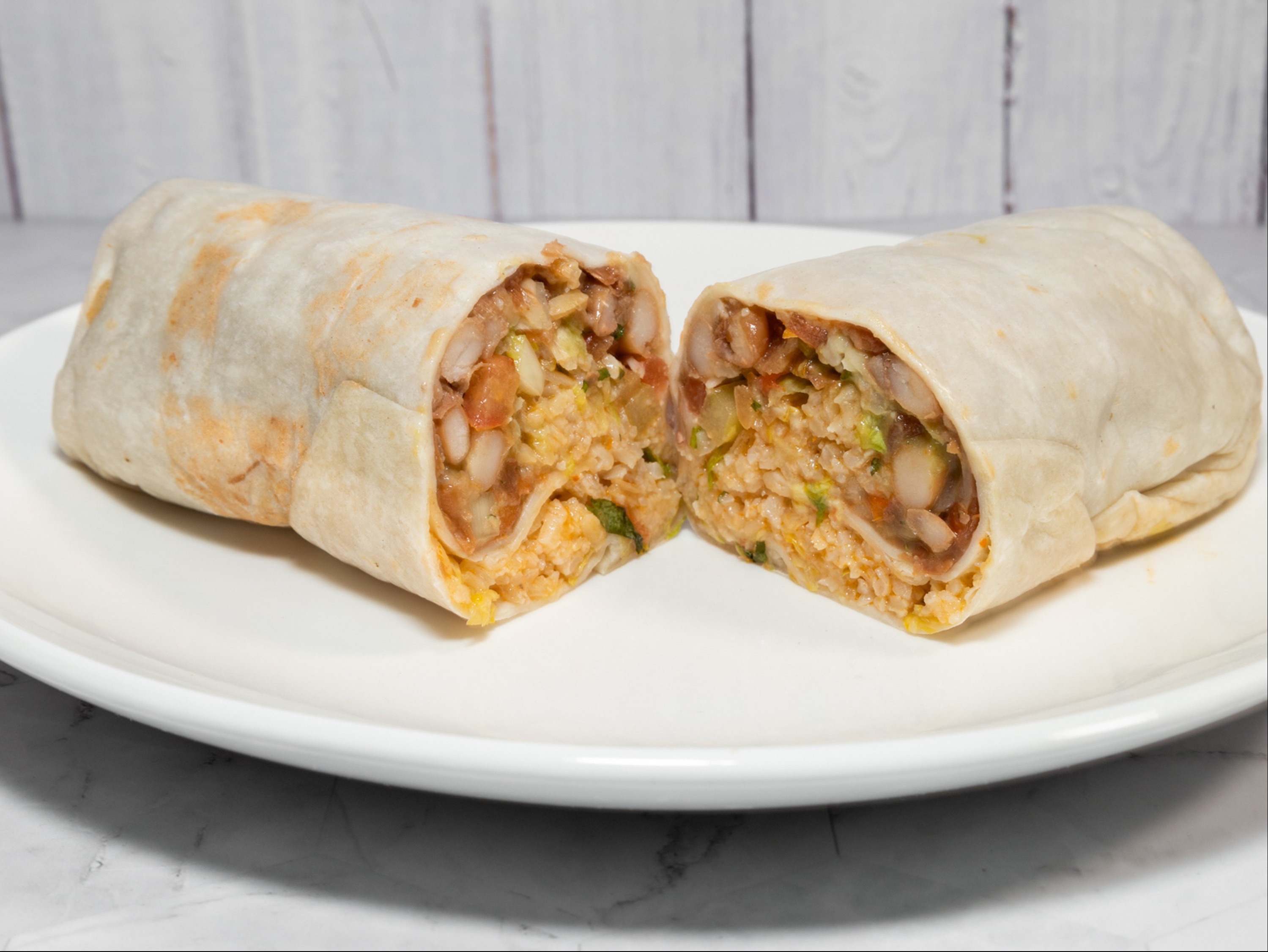 Veggie Burrito.